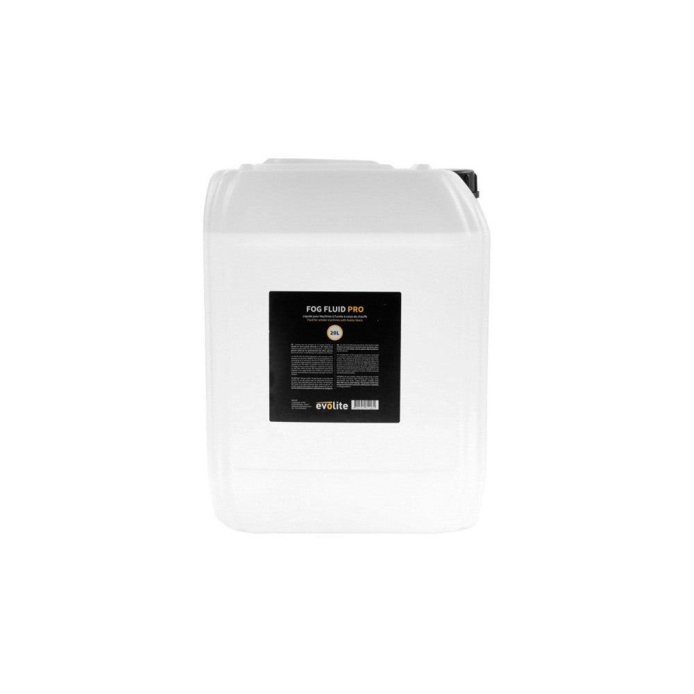 Evolite 20 L tank of professional white smoke liquid