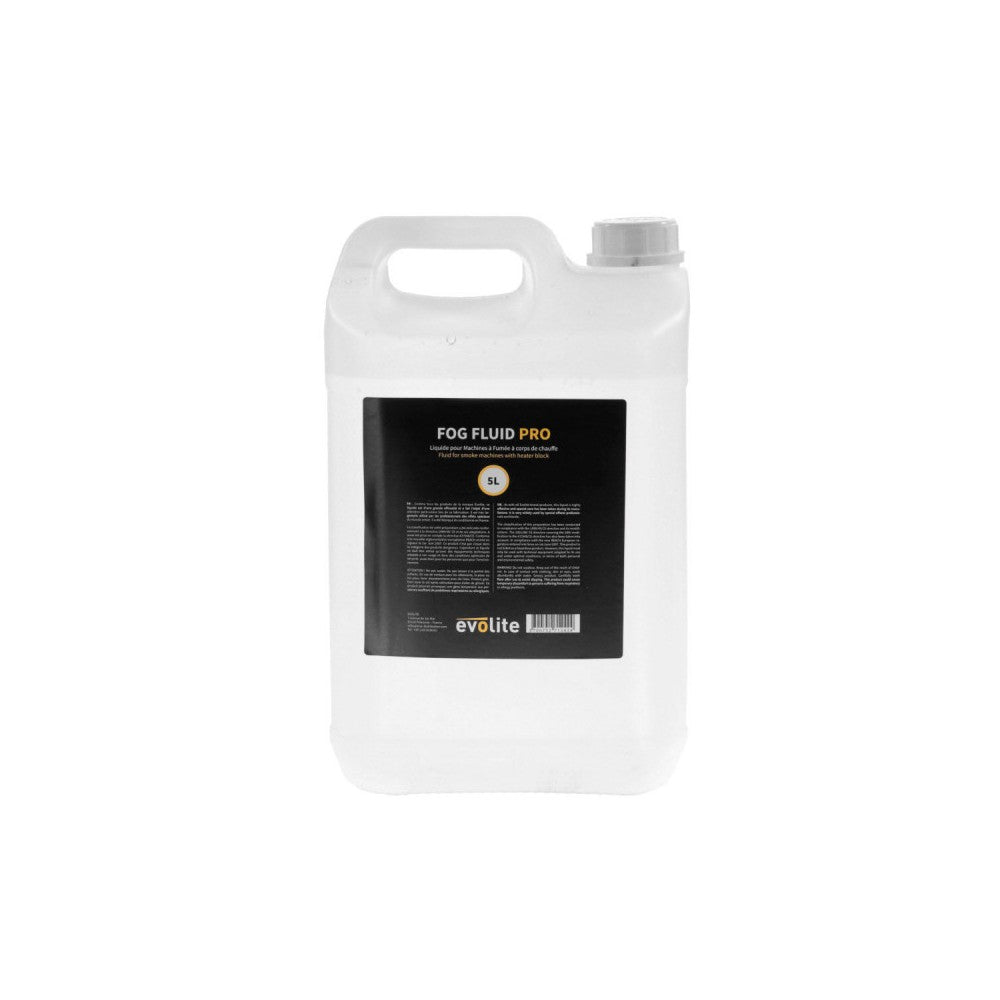 Evolite 5 L tank of professional white smoke liquid