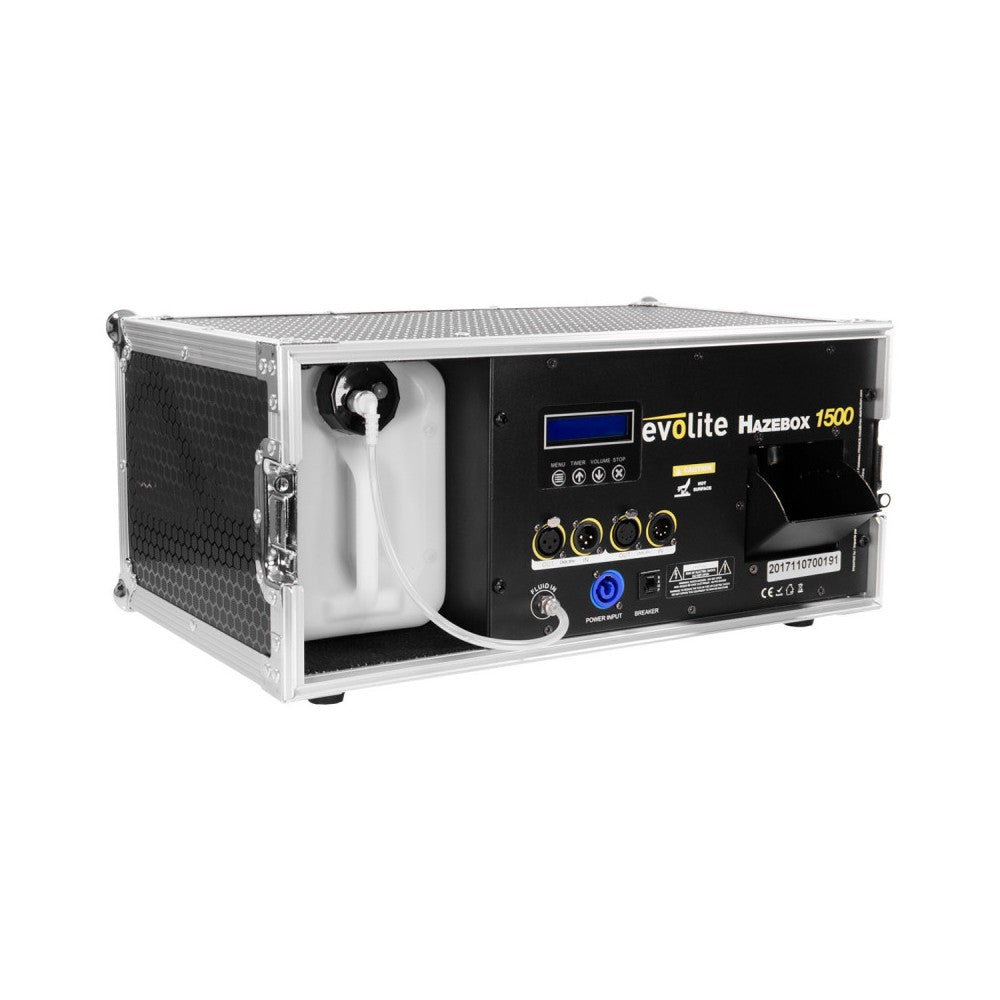Evolite HazeBox 1500 Hazer con Flight Case