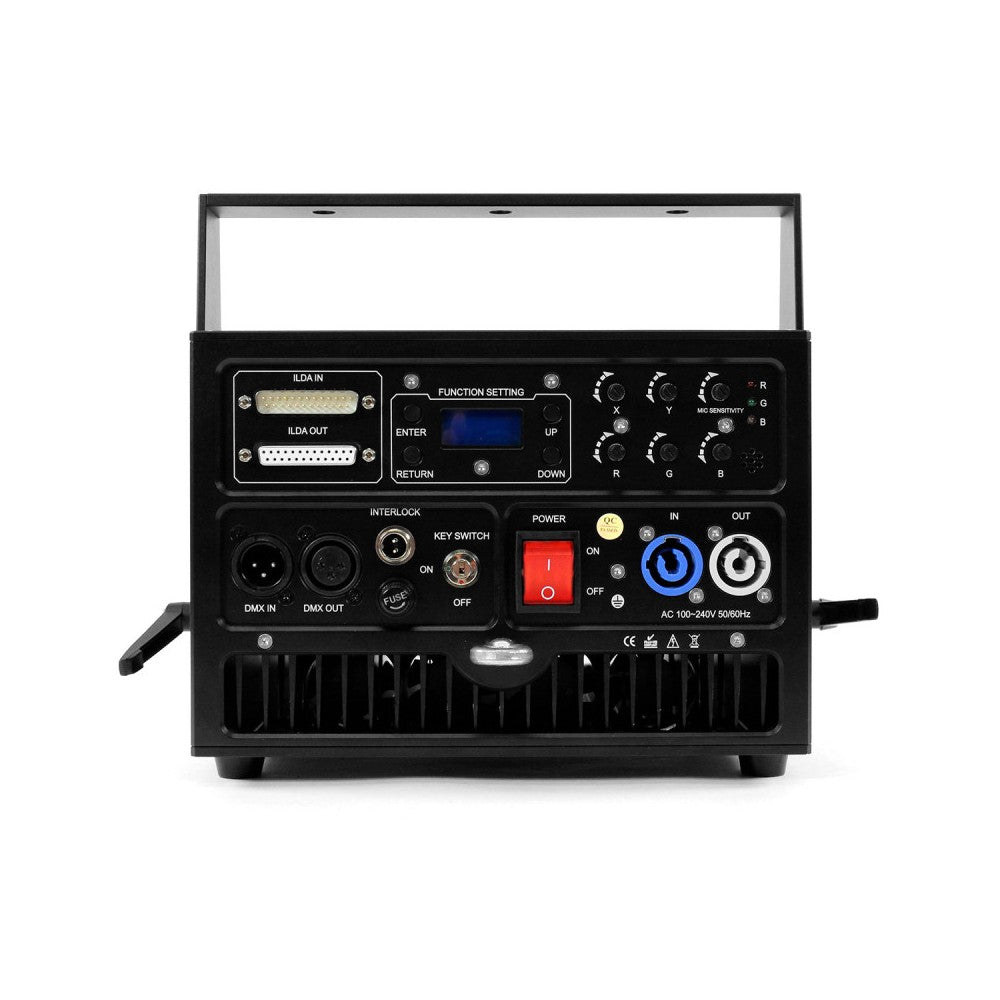 Láser RGB profesional de alta calidad Evolite 2,2 W, modulación analógica