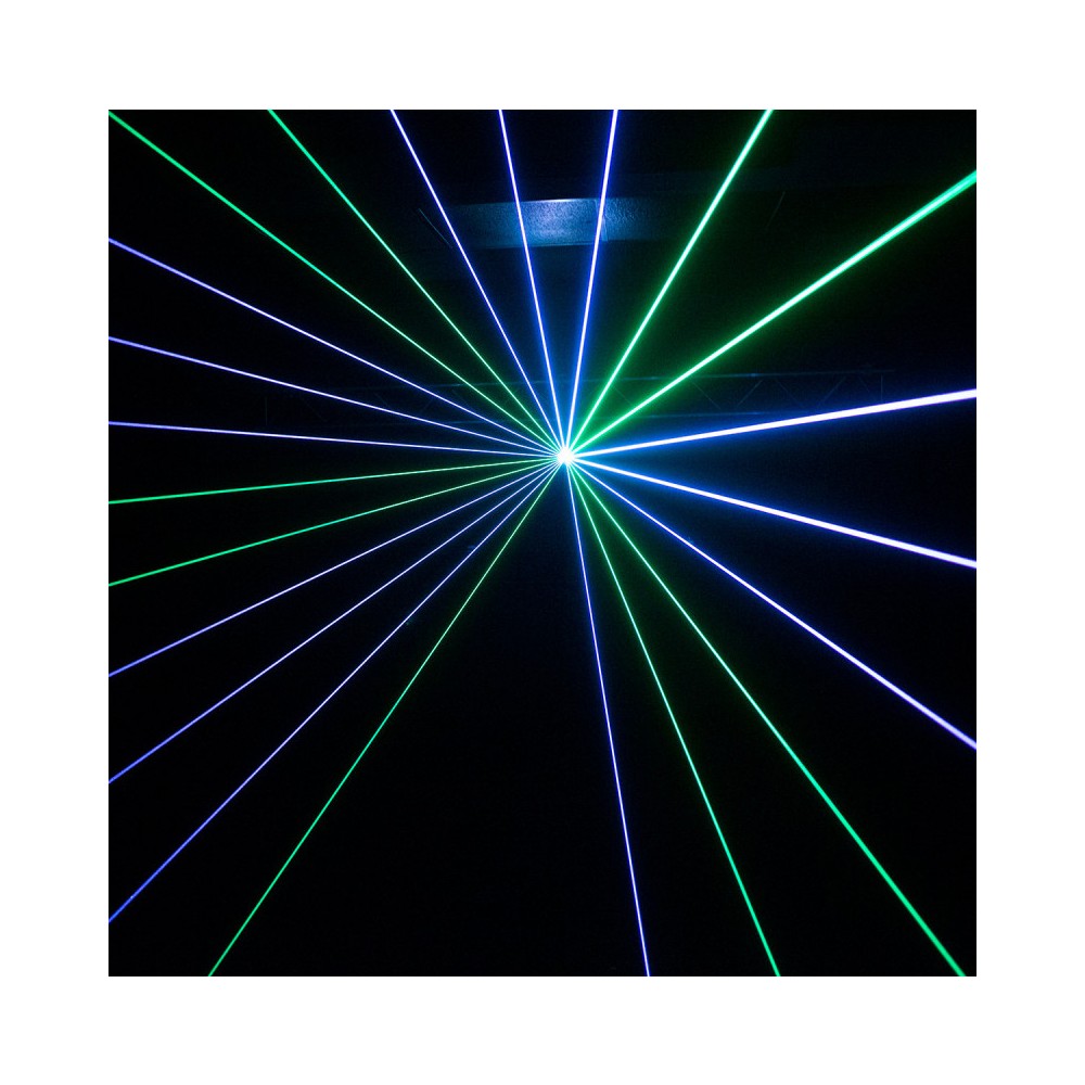 Láser RGB profesional de alta calidad Evolite 2,2 W, modulación analógica