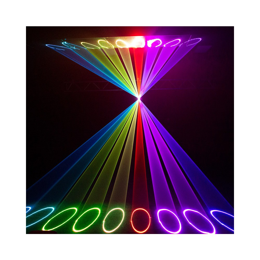 Láser RGB profesional de alta calidad Evolite 2,2 W, modulación analógica