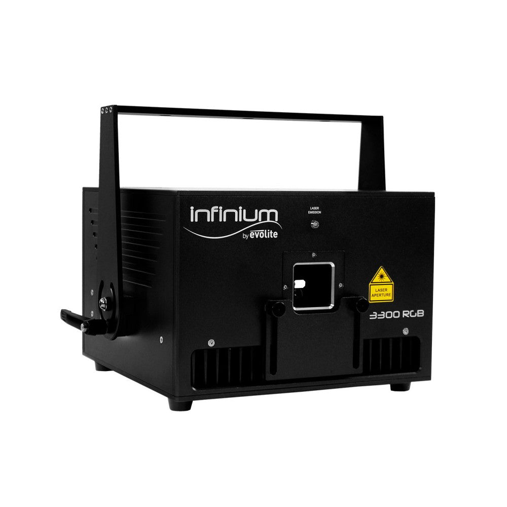 Láser RGB profesional de alta calidad Evolite 3,3 W, modulación analógica