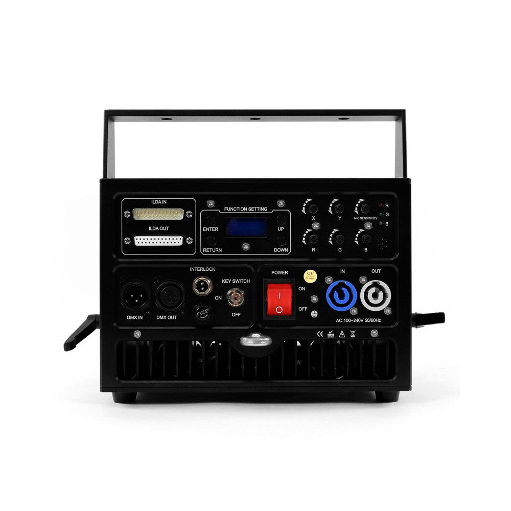 Láser RGB profesional de alta calidad Evolite 3,3 W, modulación analógica