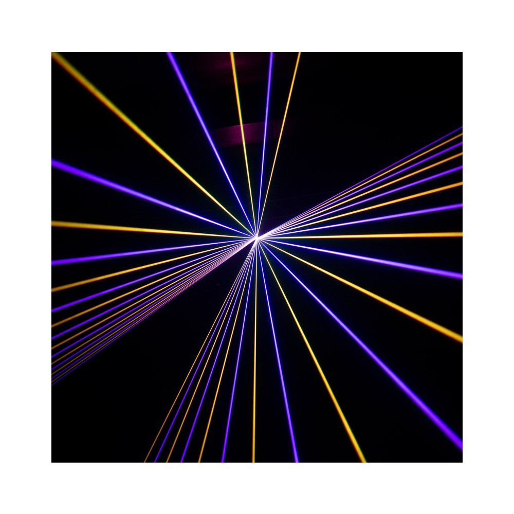 Láser RGB profesional de alta calidad Evolite 3,3 W, modulación analógica