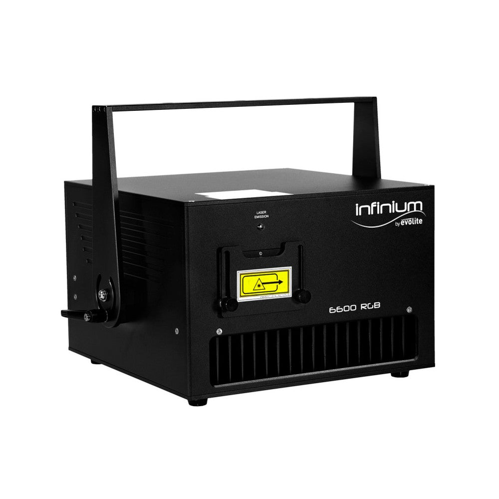 Evolite 6.6 W professional high-end RGB Laser, Pure Diode, analog modulation