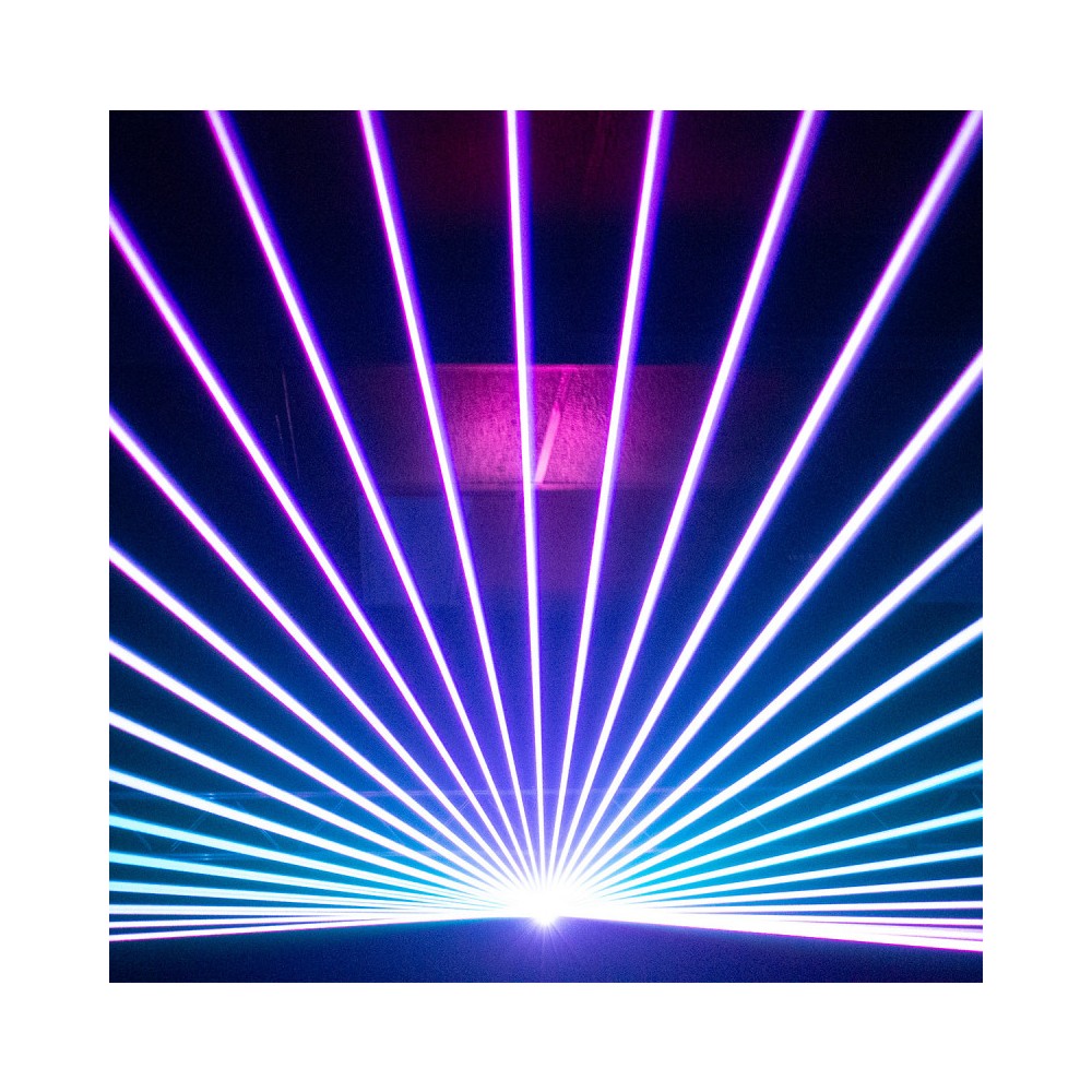 Láser RGB profesional ultracompacto Evolite 2 W, modulación analógica