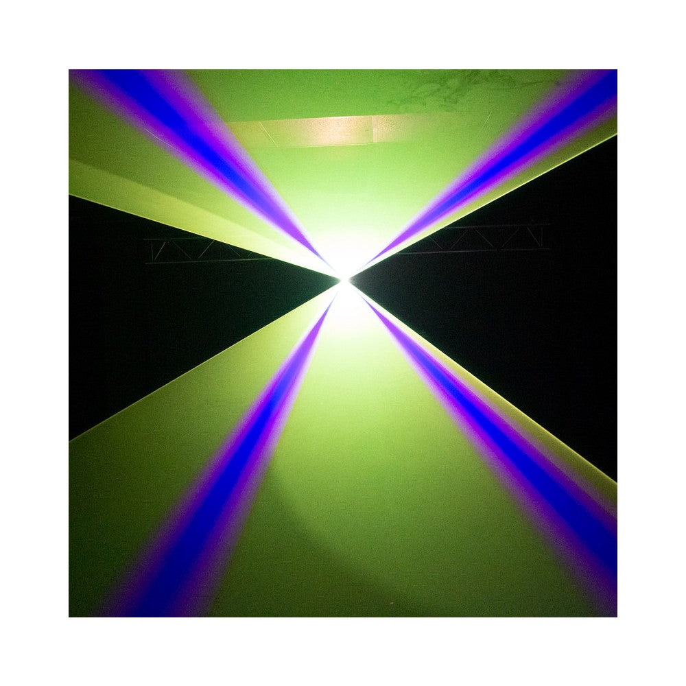 Láser RGB profesional ultracompacto Evolite 2 W, modulación analógica