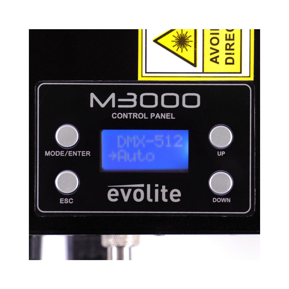 Evolite 3 W ultra-compact professional RGB Laser, analog modulation