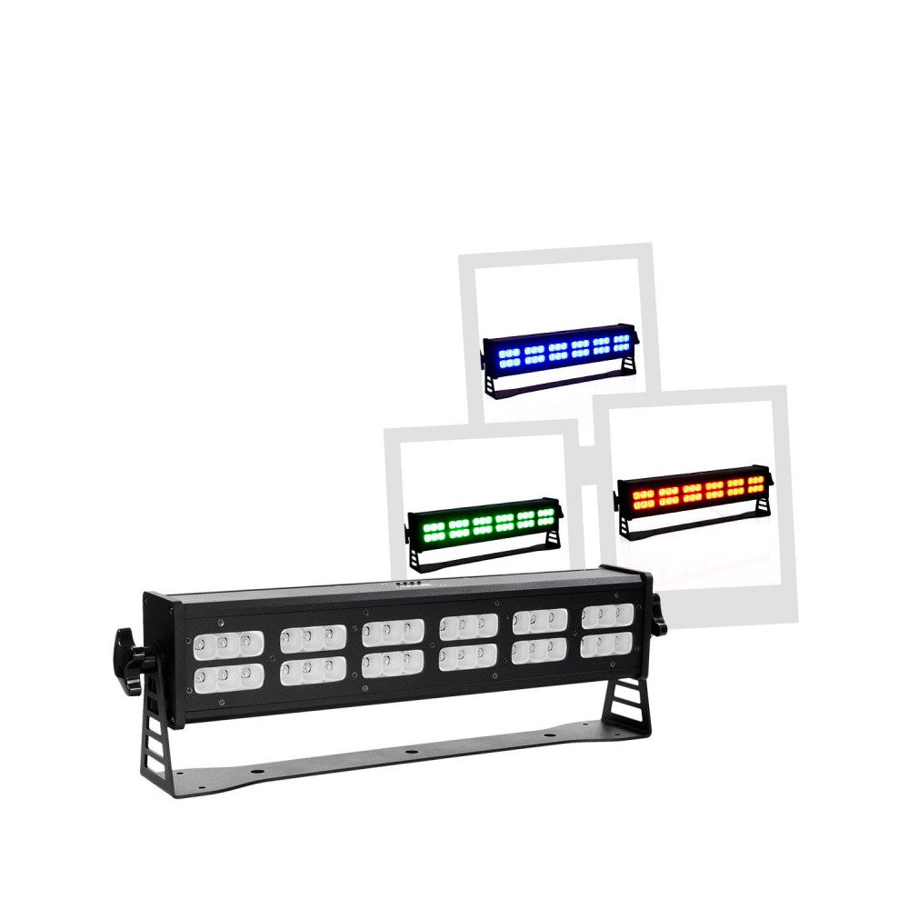 Evolite 36 x 5 W RGB LED bar to illuminate a large area