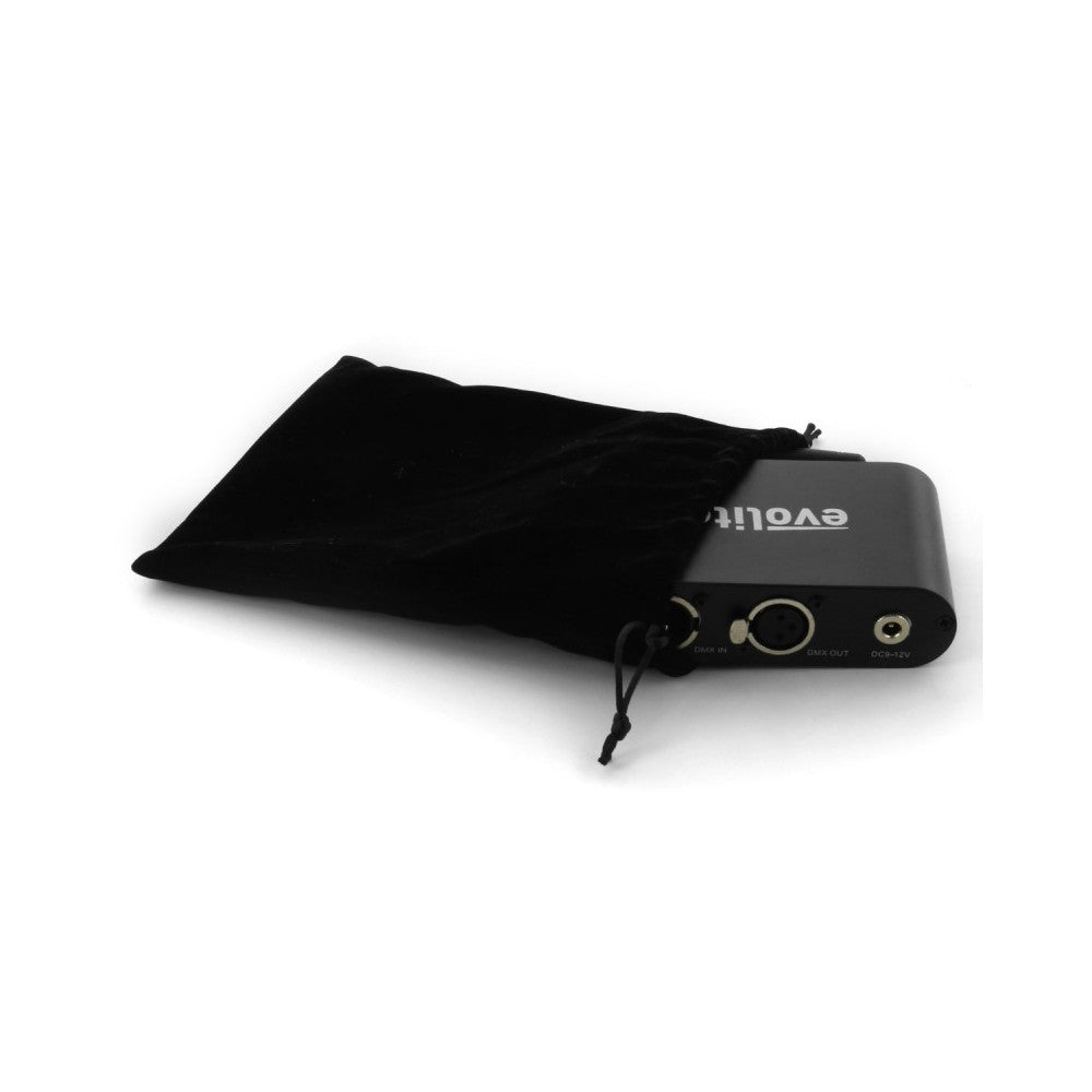 Transceptor DMX inalámbrico Evolite compatible con Wireless Solution