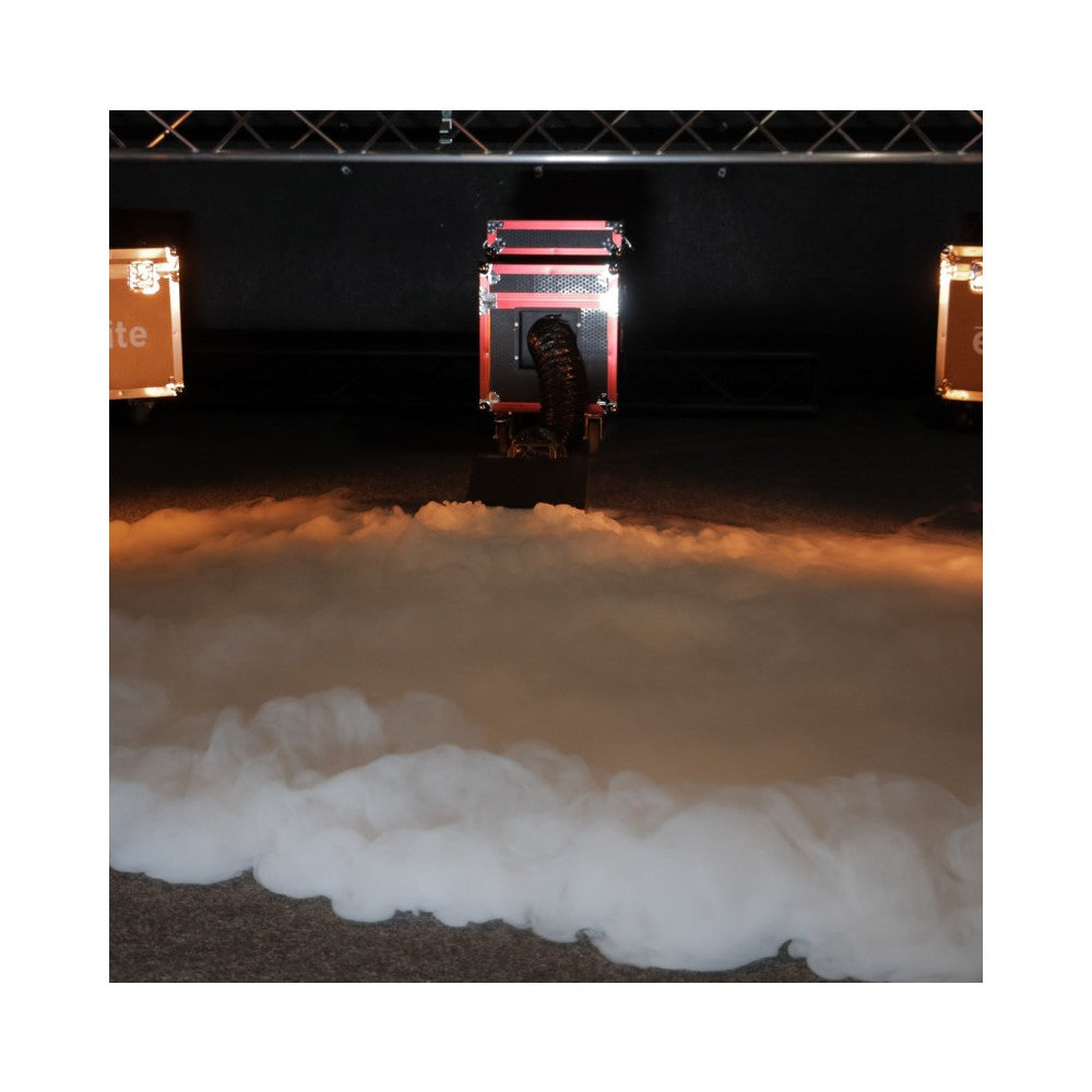 Evolite HeavyFog 2000c Máquina de Humo Bajo con Flight Case