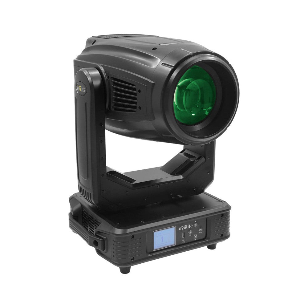 Evolite 3-in-1 Beam / Spot / Wash hybrid moving head with 382 W Osram lamp