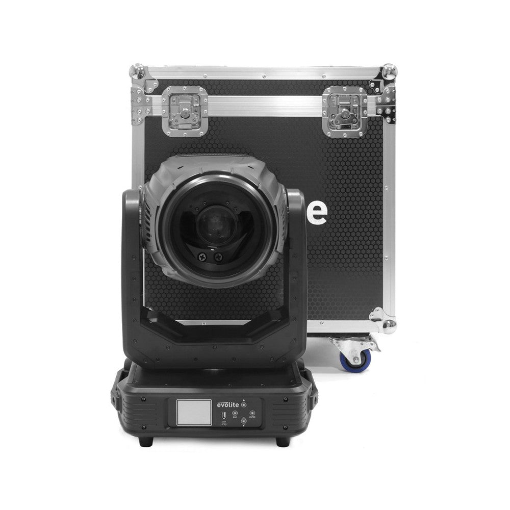 Evolite 3-in-1 Beam / Spot / Wash hybrid moving head with 382 W Osram lamp