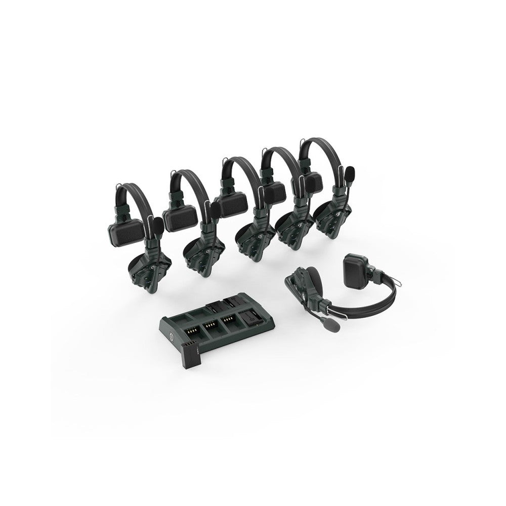 Hollyland Solidcom C1-6S Wireless Intercom System con 6 Cuffie