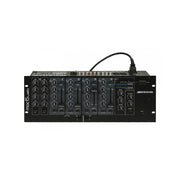 JB SYSTEMS DJ mixer with 6 channels, 2x DJ Mic, 1x USB