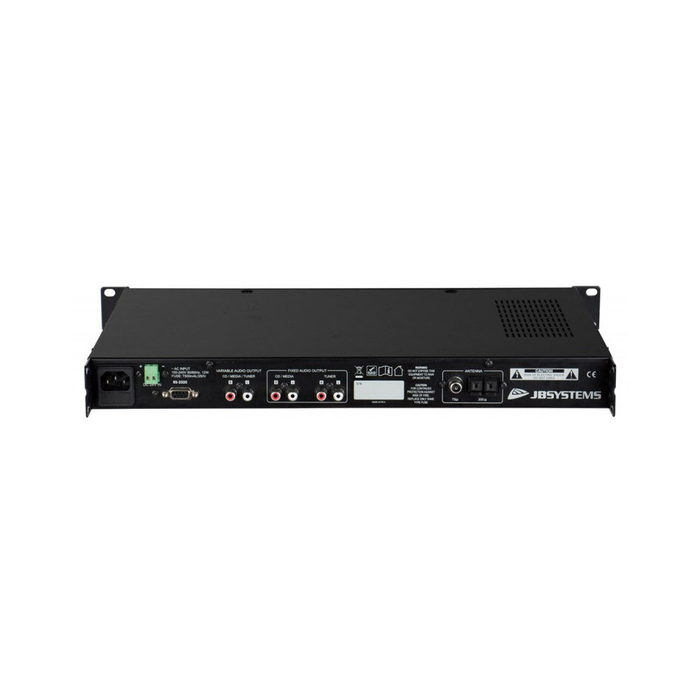 JB SYSTEMS Radio - CD - USB combination 19 - 1U