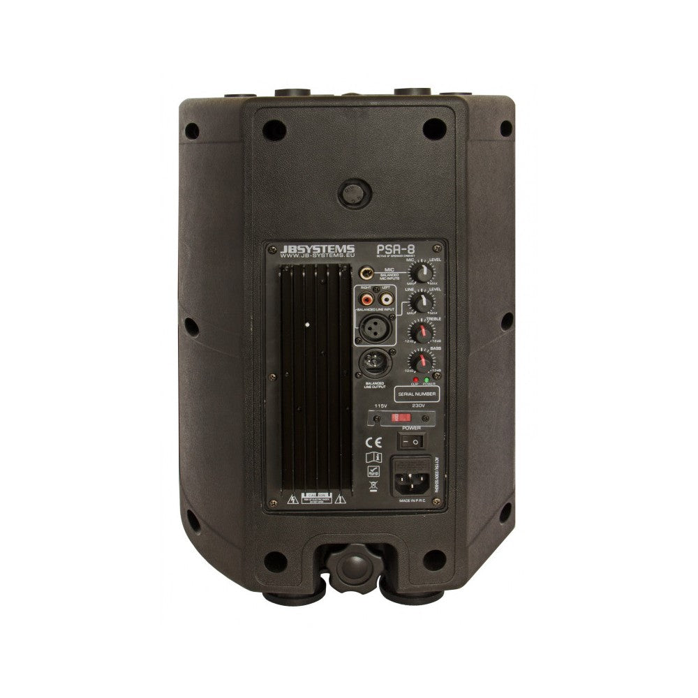 JB SYSTEMS Portable active speaker 8" 120W