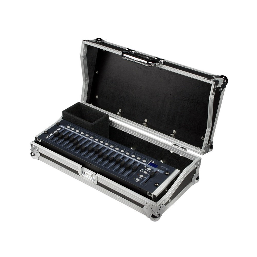 JB SYSTEMS Professional flight case for controller rack 19" with reduced depth