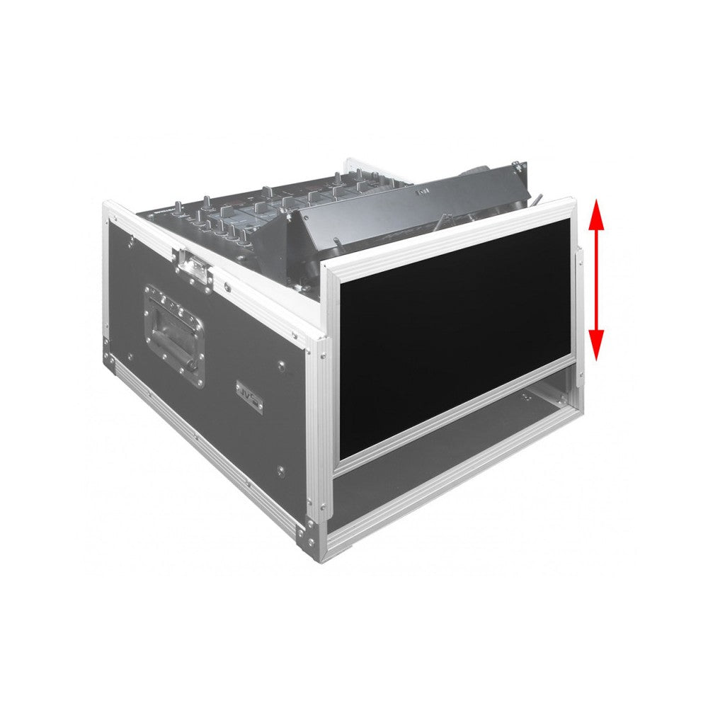 JB SYSTEMS Flight case 19" for DJ front/top
