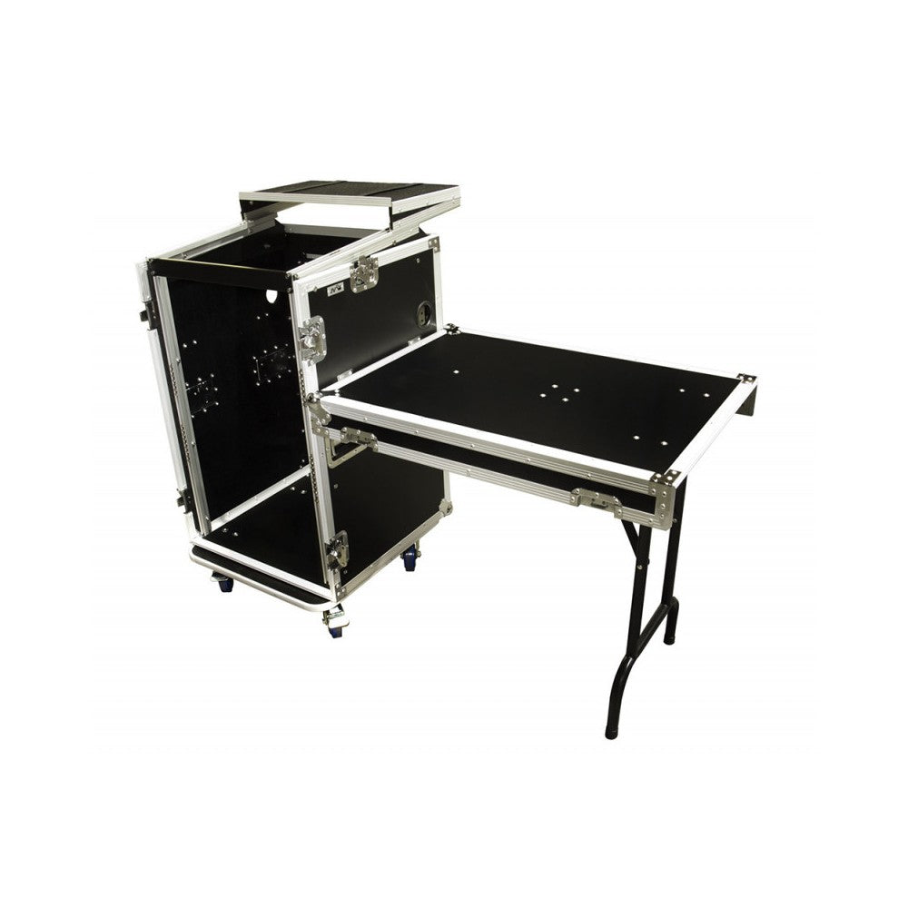 JB SYSTEMS Rack case 19", 18U top, 10U front + table