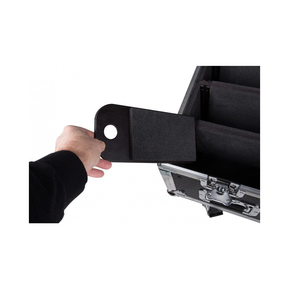 JB SYSTEMS Flight case for POWERPIXELl8-RGB, POWERPIXEL4-RGB, BEAMBAR10-RGBW, BEAMBAR5-RGBW