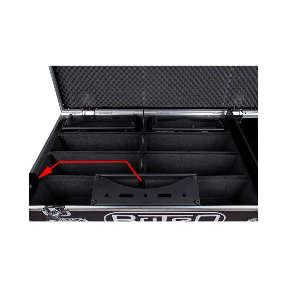 JB SYSTEMS Flight case for POWERPIXELl8-RGB, POWERPIXEL4-RGB, BEAMBAR10-RGBW, BEAMBAR5-RGBW