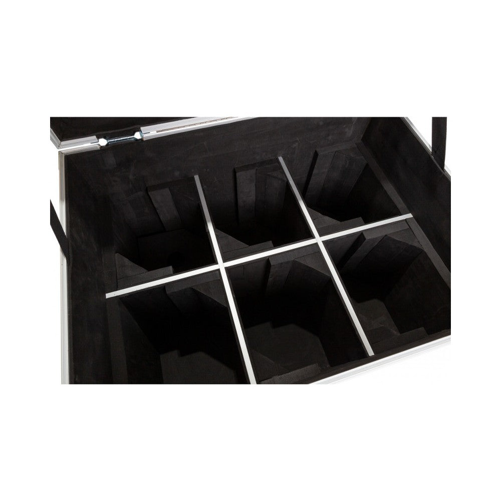 JB SYSTEMS Flight case for 6 light projectors