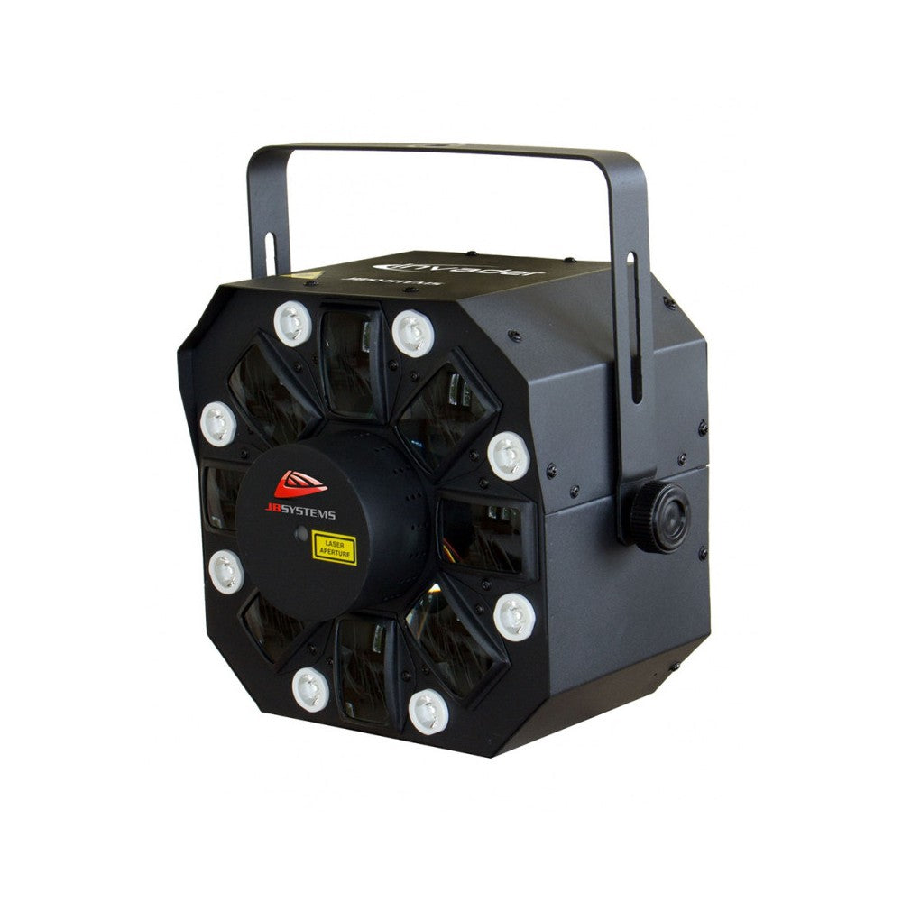JB SYSTEMS Multieffect: 23W led effect + 200mW red+green laser