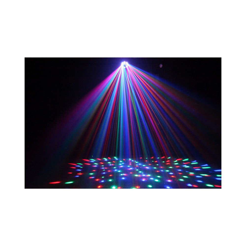 JB SYSTEMS Multi-efectos: efecto LED de 23W + láser rojo+verde de 200mW