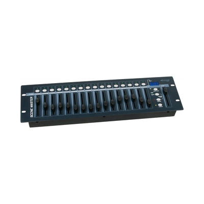 JB SYSTEMS 16 channels DMX/MIDI rack19" scene setter