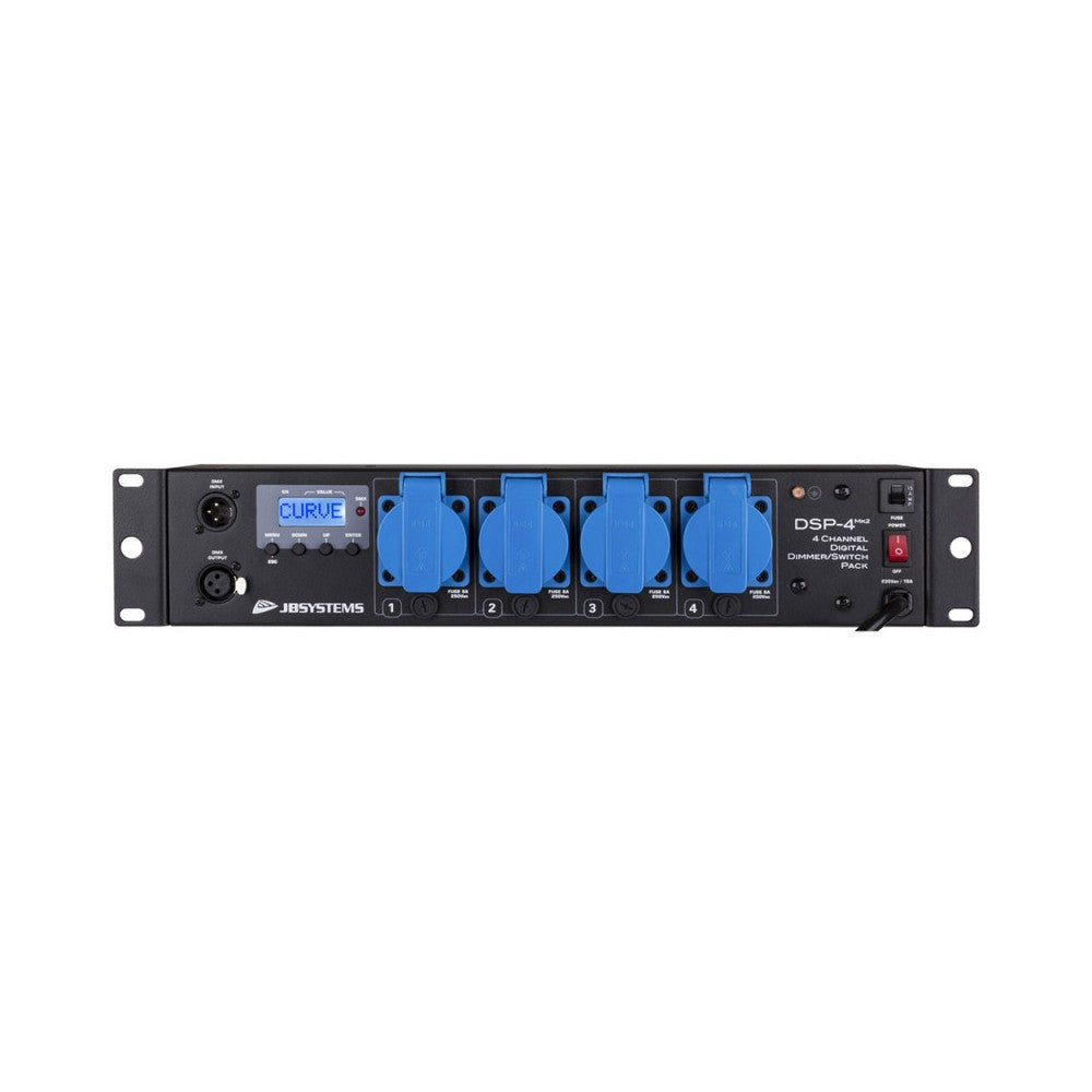 JB SYSTEMS DSP-4 Mk2 /F - 4 ch dimmer/switch pack LED-compatible (FRA/BE)