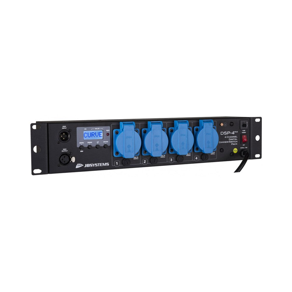JB SYSTEMS DSP-4 Mk2 /F - 4 ch dimmer/switch pack LED-compatible (FRA/BE)