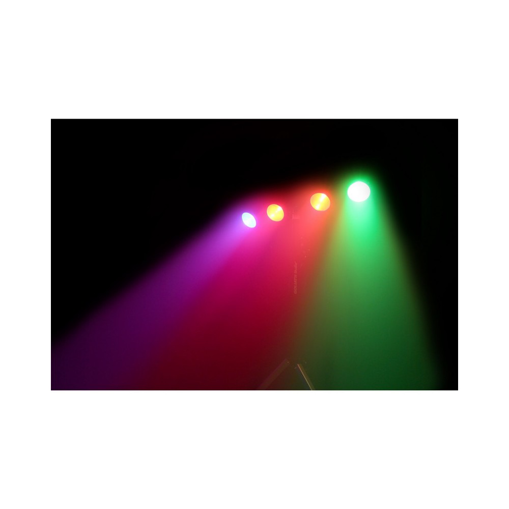 JB SYSTEMS Powered 4bar: 4xCOB RGB 36W + IR + case
