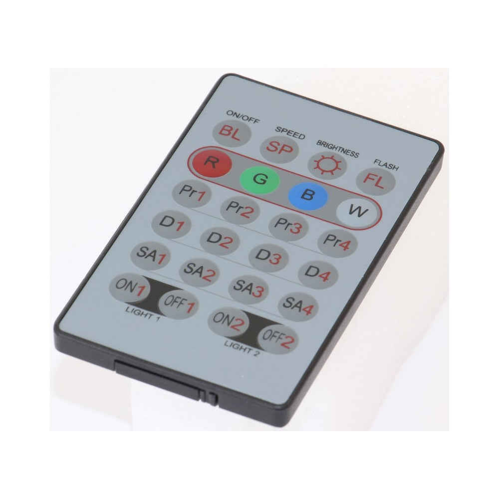 JB SYSTEMS Powered 4bar: 4xCOB RGB 36W + IR + case