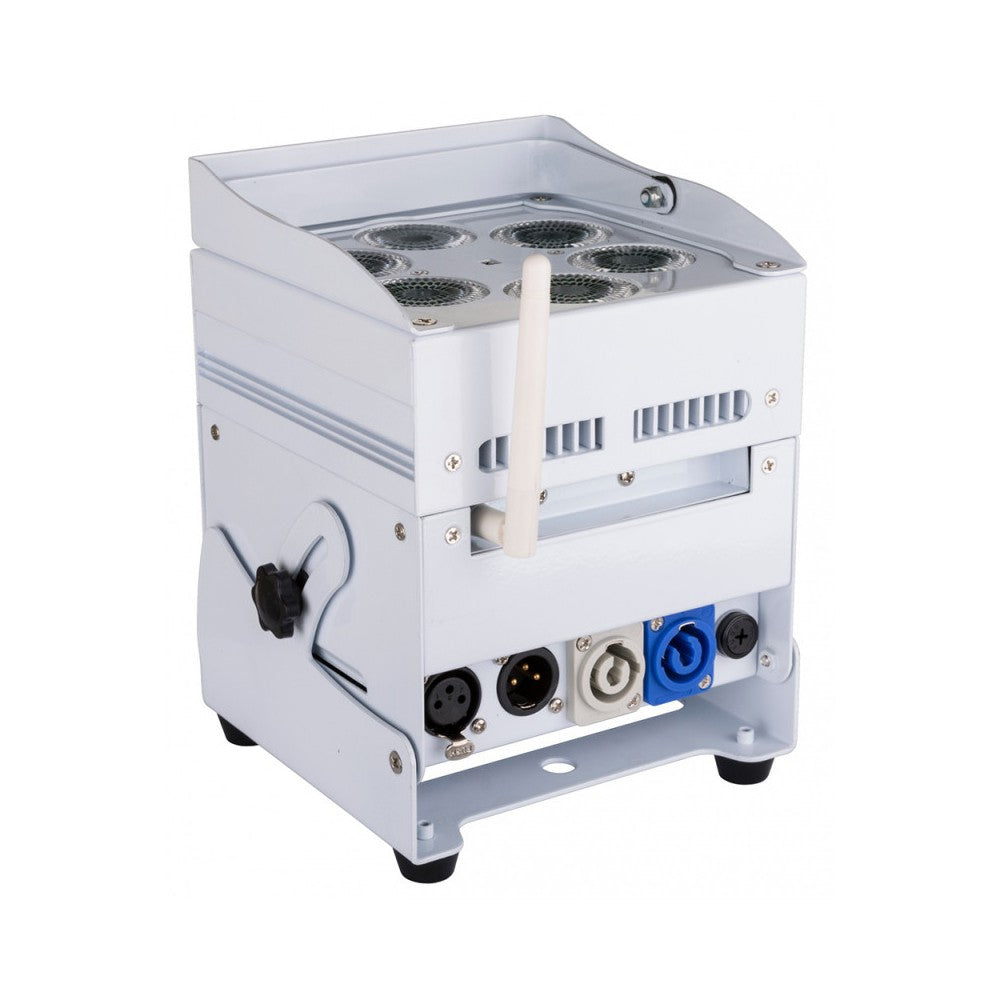 JB SYSTEMS Battery LED projector RGBWA 60W + WDMX + Rain Cover