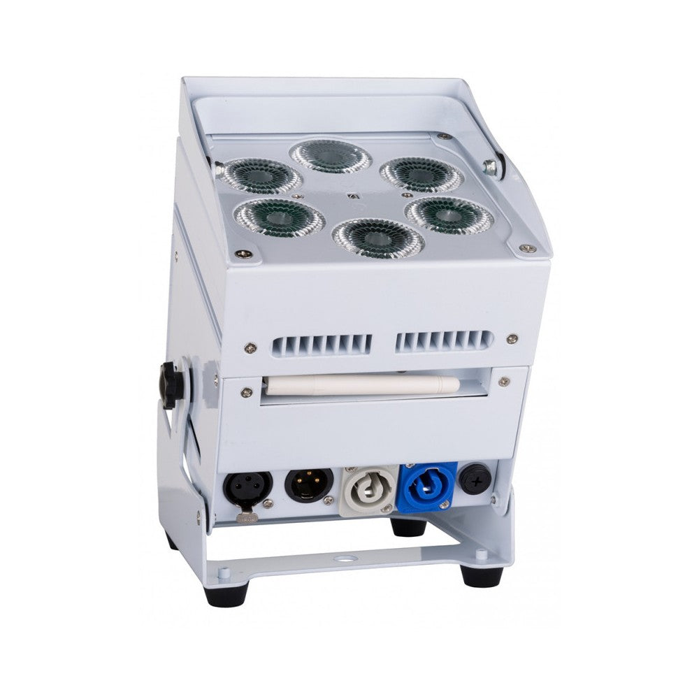 JB SYSTEMS Battery LED projector RGBWA 60W + WDMX + Rain Cover