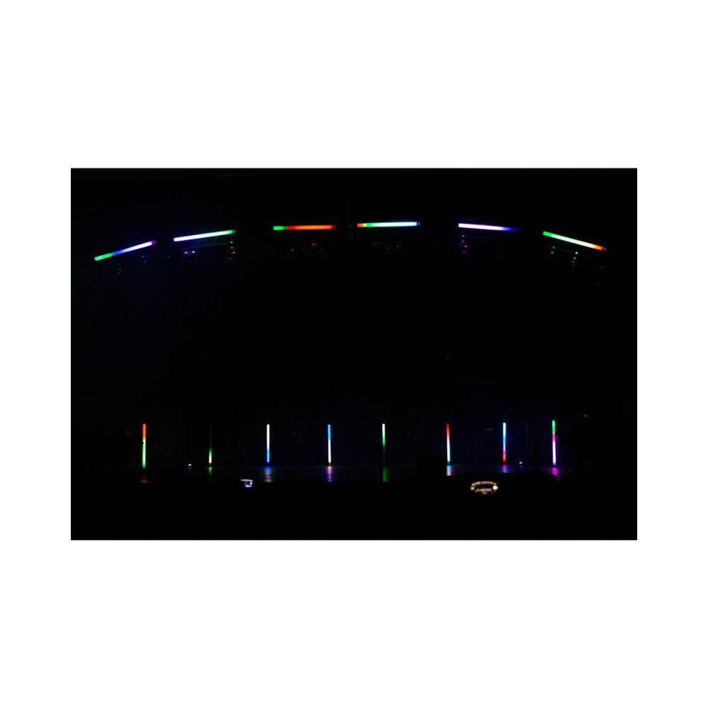 JB SYSTEMS Tubo LED, 8 zonas de color RGB y DMX.