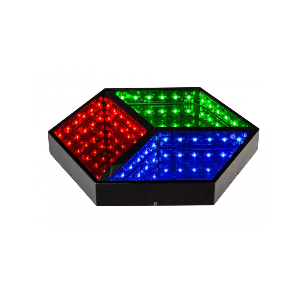 JB SYSTEMS LED 3D Hexagonal RGB wall mirror effect