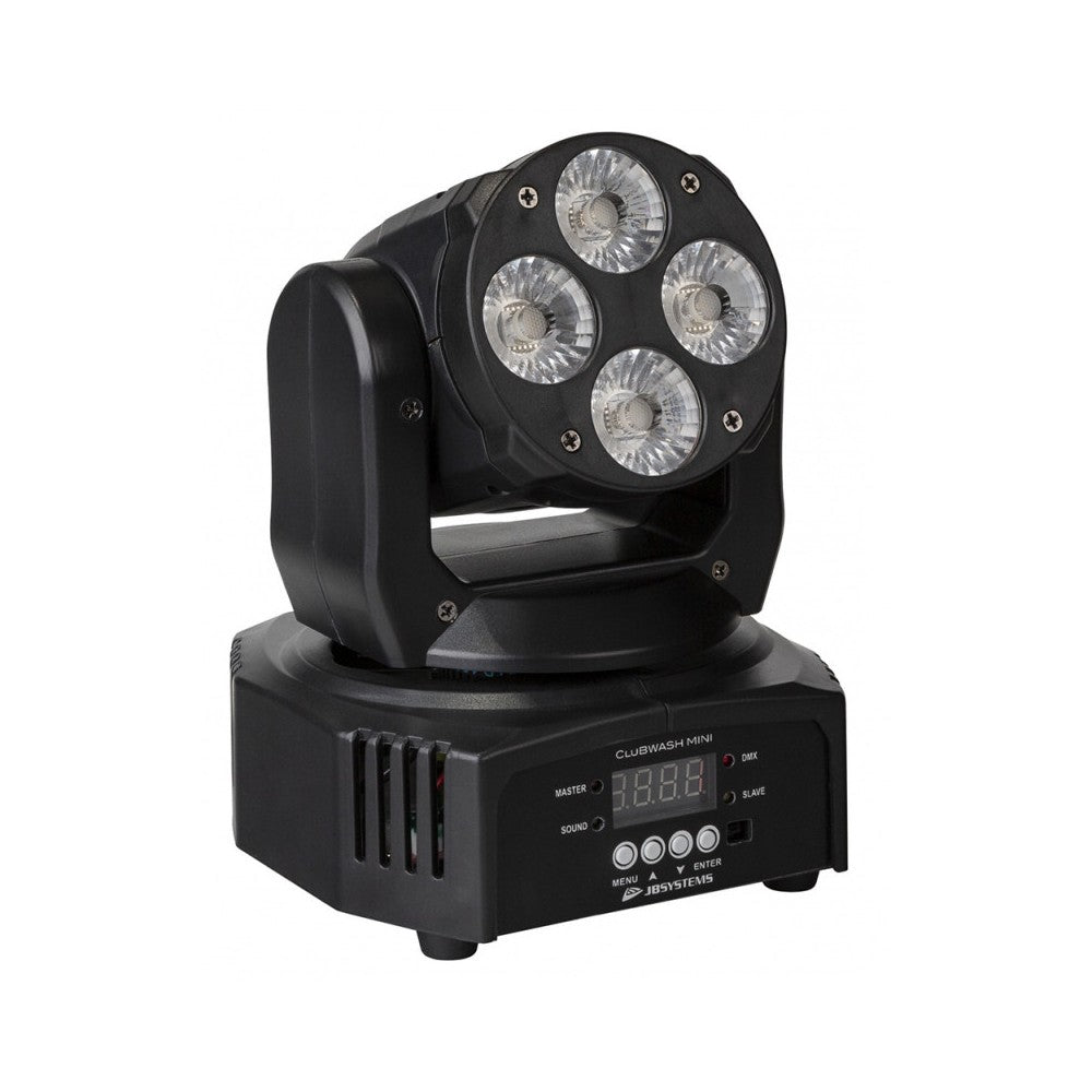 JB SYSTEMS LED Moving Wash 4x12W RGBWA+UV LED
