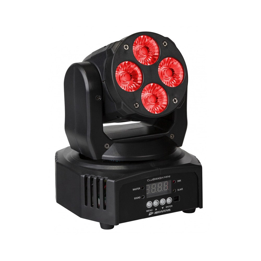 JB SYSTEMS LED Moving Wash 4x12W RGBWA+UV LED
