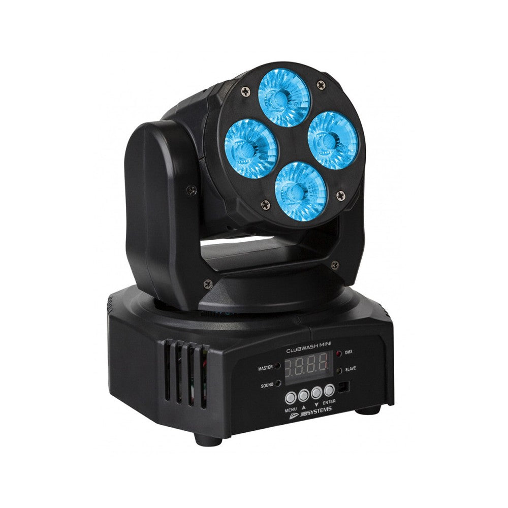 JB SYSTEMS LED Moving Wash 4x12W RGBWA+UV LED