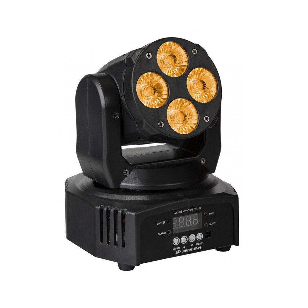 JB SYSTEMS LED Moving Wash 4x12W RGBWA+UV LED