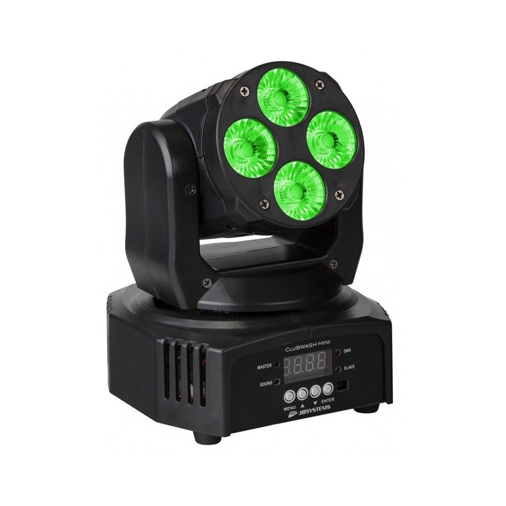 JB SYSTEMS LED Moving Wash 4x12W RGBWA+UV LED