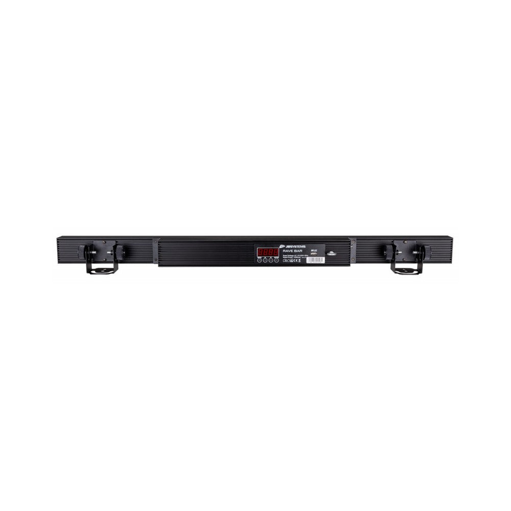 Barra de LED 3 en 1 JB SYSTEMS, 14 LED blanco cálido, 120 LED RGB y 180 LED blanco frío
