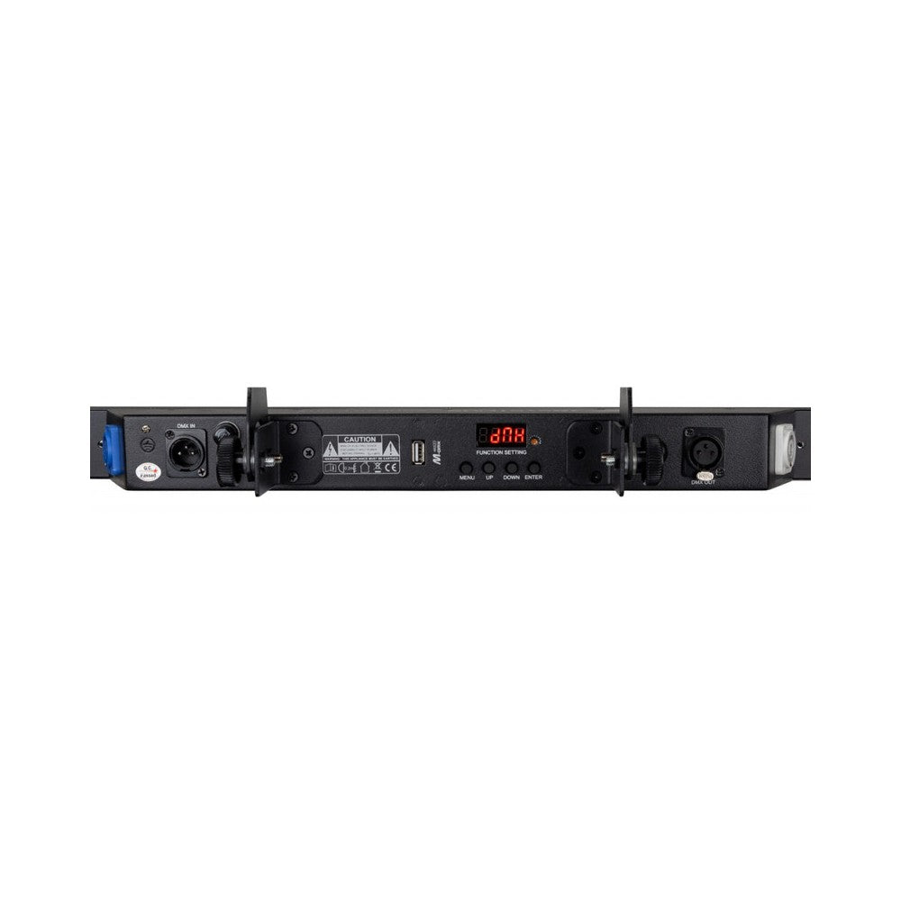 JB SYSTEMS Barra de luces DMX, 10 LED blanco cálido de 3W y control de píxeles