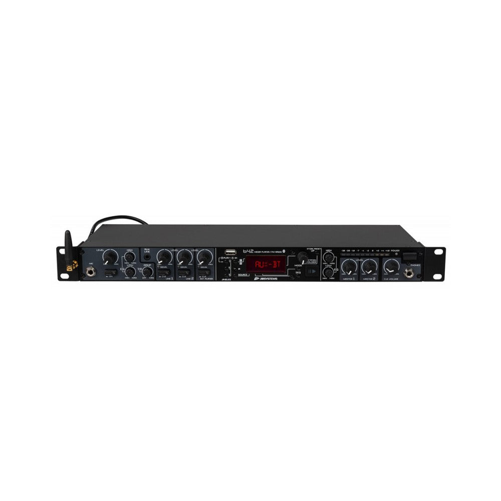 JB SYSTEMS Ultimate media player/mixer 19" with integrated Bluetooth receiver