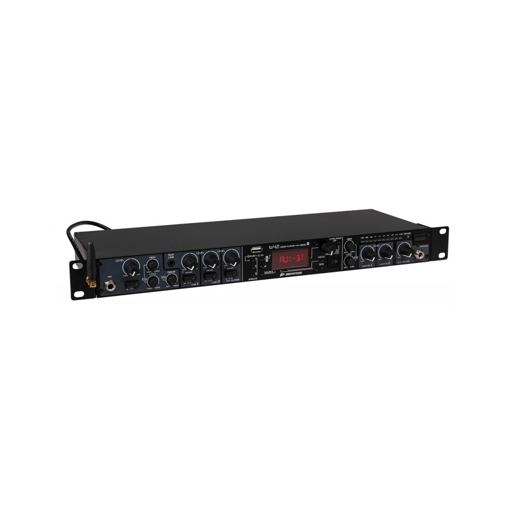 JB SYSTEMS Ultimate media player/mixer 19" with integrated Bluetooth receiver