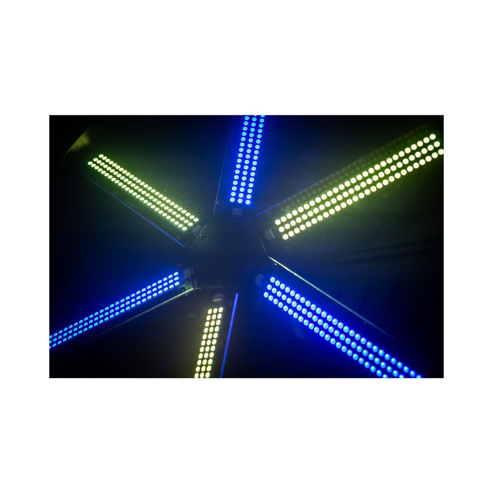 JB SYSTEMS Fan with 486 RGB LED Auto-Music-DMX Control