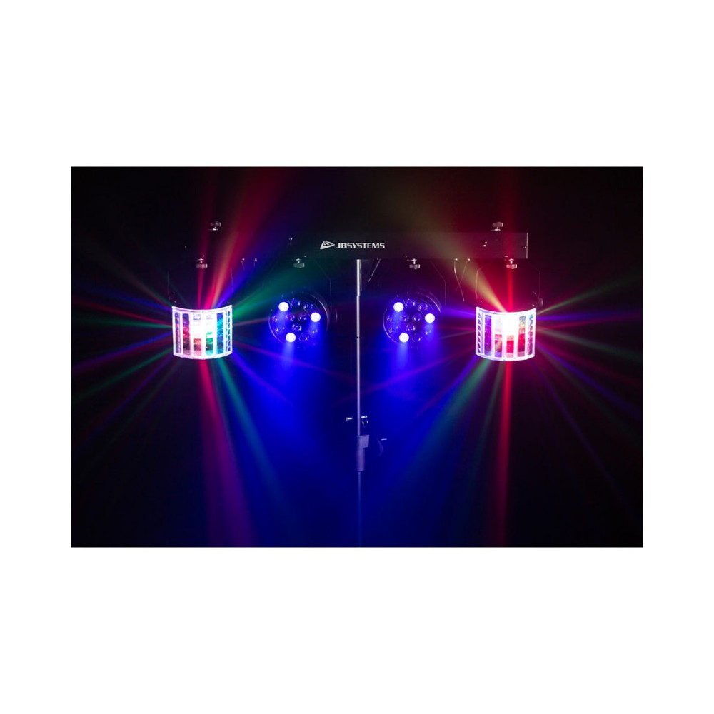 JB SYSTEMS Set completo con efectos, proyectores, soporte y bolsas
